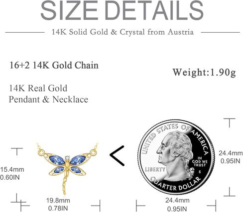 KECHO 14K Dove Bird Necklace for Women Birthday Mothers Day Pendant Peace Jewelry Gifts For Her in Kuwait