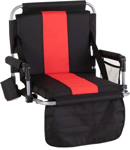 ALPHA CAMP Stadium Seat Padded Chair for Bleachers with Back& Arm Rest in Saudi Arabia