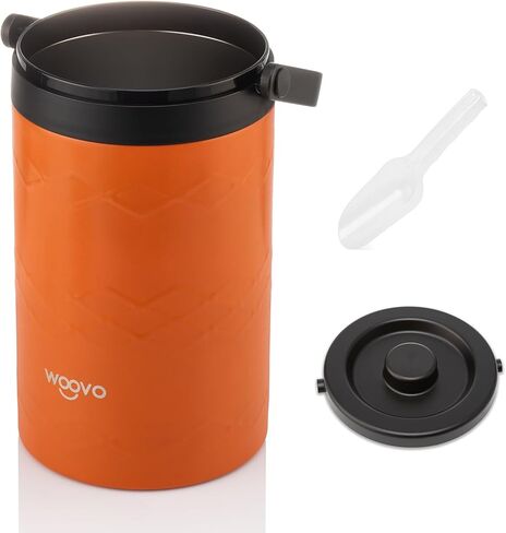 Insulated Ice Bucket with Lid and Scoop - 6.6 Quart Extra Large Double Wall Stainless Steel Ice Buckets for Cocktail Bar - Stay Cold up to 2 Days XXL Ice Bucket for Parties - Black in Saudi Arabia