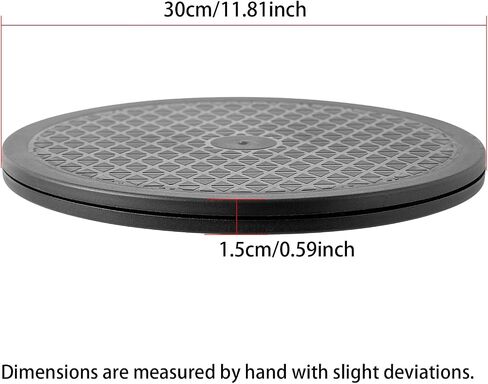 8 Inch Heavy Duty Rotating Swivel Stand - Lazy Susan with Steel Ball Bearings for Model Base/Rotating Plants/Crafts Stand Monitor/TV/Monitors/Potted Plants (360˚ Rotation) in Saudi Arabia