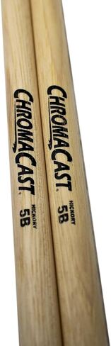 ChromaCast 7A USA Natural Hickory Drumsticks, 3 Pairs with Drumstick Bag in Saudi Arabia