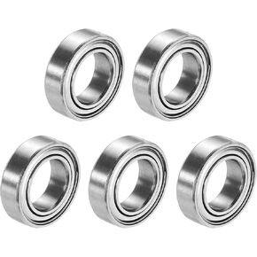 uxcell 5Pcs SMR85ZZ Stainless Steel Ball Bearing 5mm x 8mm x 2.5mm Double Shielded Bearings (ABEC3) in Kuwait