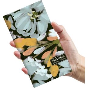 Pocket Calendar 2025-2026 for Purse, Two Year Monthly Planner Pocket Size, Jan 2025 to Dec 2026, Monthly Planner Small Size (6.5" x 3.5") -Argyle