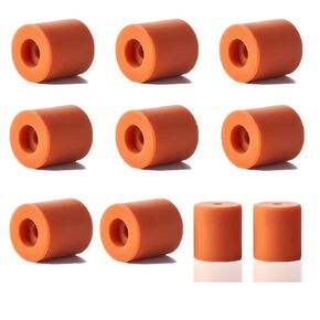 Ender 3 Upgrade Kit,4Pcs Metal Leveling Nuts+4Pcs Springs+5Pcs Silicone Solid Bed Leveling Mounts+4Pcs 3D Printer Heat Bed Clips for Ender 3/V2/Pro/Ender 3 S1/Pro/Plus/Ender 3 Neo/Max Neo.