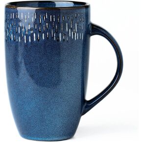 24 oz Large Ceramic Coffee mugs, Extra Large Tea and Coffee Cups, Large Handle Coffee Mug for Office and Home, Microwave and Diahwasher Safe. (24 oz green)