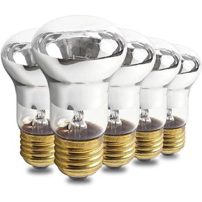 Seentech R39 E17 25 Watt 120V Reflector Incandescent Replacement Bulb Adjustable Warm White Light - Lava Lamp Replacement Bulb, Suitable for Lava lamp, Glitter Lamps (Pack 4) in Kuwait