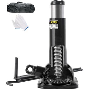 Car Jack 2 Ton Unijack - Spiral Jack and Jack Stand in One, 4000 lb Capacity, Off-Road Use (8.16" - 19.09") tire Jack fit Ford F150 Chevy Silverado Doge Ram Toyota Land Cruiser Prado (107H-4)