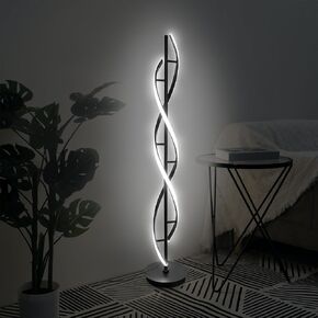 Halo Projector Floor Lamp, 5 Multiple Head Sunset Floor Lamp, Adjustable Ambient Decor Lighting，Chrome Sunset Light for Bedroom Living Room