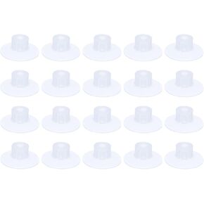 uxcell Bellows Suction Cup 40mm Diameter x M8 Joint Silicone Pneumatic Vacuum Suction Cups 20pcs