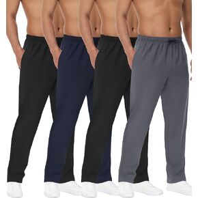 1 Pack Mens Athletic Sweatpants Gym Workout Joggers Pants Running Jogging Pants for Men