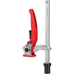 TOOLCOOL MFT Table Workbench Quick Ratchet Bench Dog Clamp 3/4 Inch Dog Hole Clamp Hold Down Clamp for Woodworking (2 Pack)
