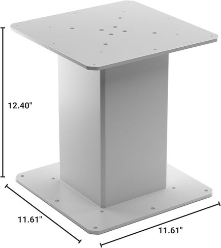 PROGRESSIVE AUTOMATIONS - Adjustable Electric Lifting Column System 230 lbs - 12.4" to 28.9" Height Range - 24 VDC Sit Stand 3 Stage Adjustable Column for Table - Set of 1, Black in Kuwait