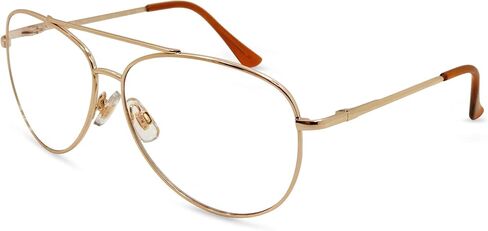 C Moore Progressive Bifocal Reading Glasses - Wired Aviator Style Metal Frame - Non-Polarized Lens in Saudi Arabia
