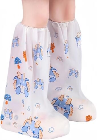 16 PCS يغطي الأحذية غير المتاح غير القابل للتصرف ، وأغطيات سميكة مقاومة للماء ، وأحذية وأحذية طويلة من البلاستيك ، وأحذية مطوية لأغطية الأمطار ، واقي أحذية للرجال والنساء (8 أزواج ، واضحة) in Saudi Arabia