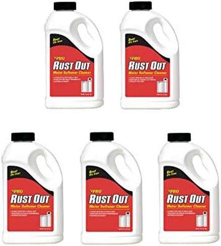 Pro Products Rust Out RO05B Water Softener Cleaner And Iron Remover, 4.75 lb. Bottle, 4 Pack in Saudi Arabia
