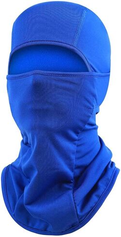 Black Thin Fleece Lined Ski Mask for Men Women Winter Balaclava Face Mask Warm Shiesty Mask Head Mask Cold Weather Motorcycle Helmet in Saudi Arabia
