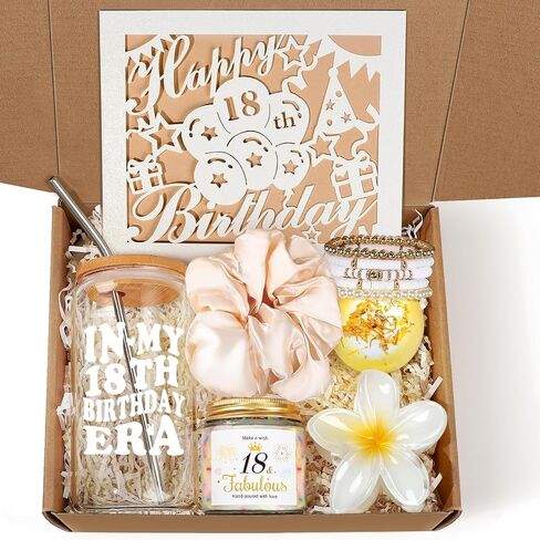 30th Birthday Gifts for Her, Unique 30 Year Old Birthday Gifts for Women, 30th Birthday Decorations for Her, Gifts for 30th Birthday Woman w/ 16oz Coffee Cup, Bracelet, Hair Clip, Birthday Card, 7PCS in Saudi Arabia