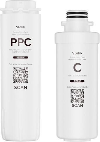 Stokk E1 PPC,RO,C Combination Replacement Filter for E1 Countertop Reverse Osmosis Water Filter in Saudi Arabia