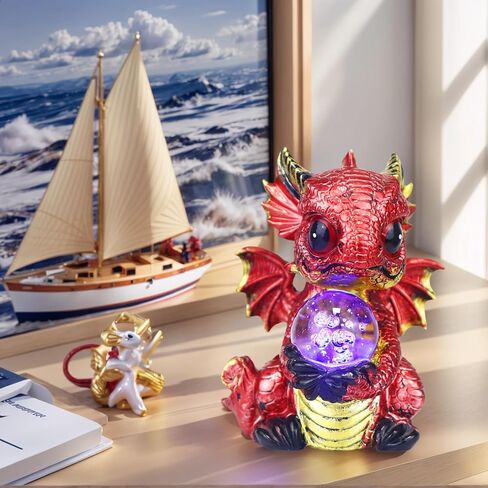 تمثال تنين 3 قطع تماثيل تنين لا ترى أي شر، لا تسمع الشر، لا تتحدث الشر، لا بوليريسين الشر، زينة تنين الطفل اللطيفة، ديكور المنزل، 2 بوصة in Kuwait