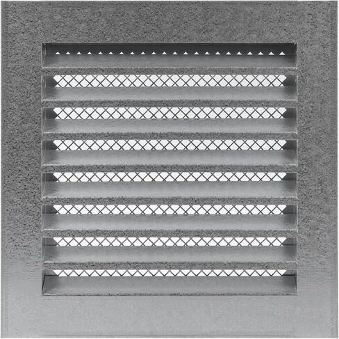 12 "× 12" بوصة مربعة سوداء مربعة صلب التهوية الصلب مع شبكة معدنية (القناة 12 "× 12" / المصبغة 14 "× 14") HVAC. تطبيقات التدفئة والتبريد والتهوية. غطاء تنفيس في الهواء الطلق. in Kuwait