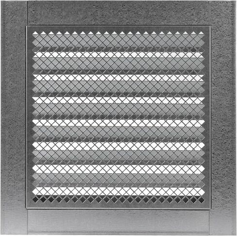 12 "× 12" بوصة مربعة سوداء مربعة صلب التهوية الصلب مع شبكة معدنية (القناة 12 "× 12" / المصبغة 14 "× 14") HVAC. تطبيقات التدفئة والتبريد والتهوية. غطاء تنفيس في الهواء الطلق. in Kuwait