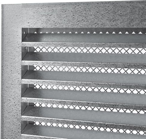 12 "× 12" بوصة مربعة سوداء مربعة صلب التهوية الصلب مع شبكة معدنية (القناة 12 "× 12" / المصبغة 14 "× 14") HVAC. تطبيقات التدفئة والتبريد والتهوية. غطاء تنفيس في الهواء الطلق. in Kuwait