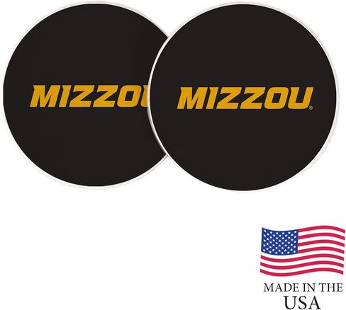 Desert Cactus University of Missouri Car Coaster Mizzou Tigers Absorbent Sandstone Car Cup Coasters Set of 2 (Design A) in Saudi Arabia