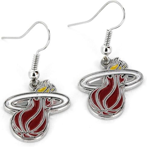 Aminco NBA Dallas Mavericks Logo Dangler Earrings in Saudi Arabia