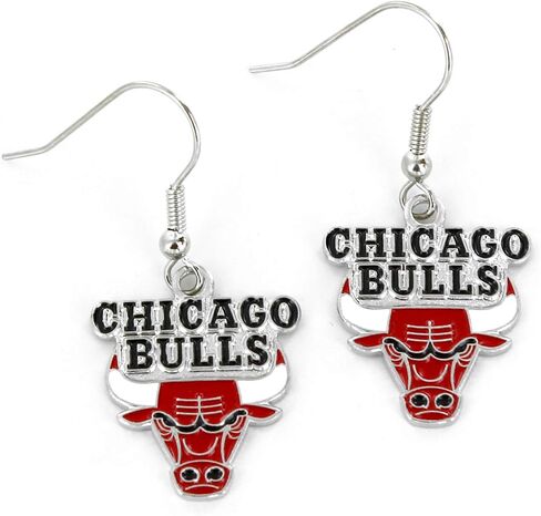 Aminco NBA Dallas Mavericks Logo Dangler Earrings in Saudi Arabia