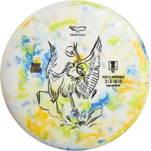 Yikun Professional Disc Golf Golf Putter & approach 165-170G Flying High Glide Putter مثالية للألعاب والمنافسة في الهواء الطلق in Kuwait