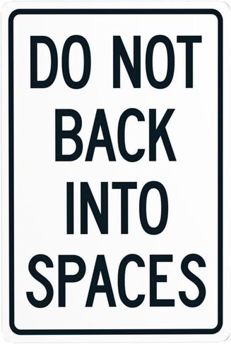 Do Not Block Drive-Thru Sign Metal Signs, Cautions Security Tin Sign, Parking Lot Safety Warning Posted Signs, Perfect for Street Business and Home Wall Decor 8 x 12 Inch in Saudi Arabia