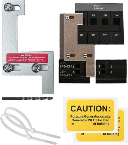 Generator Interlock Kit Replaces SD-200SA for Safe Portable Power Use During Outage, for Homeline Meter Main 150 or 200 amp Breaker in Saudi Arabia
