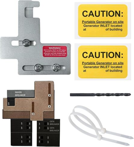 Generator Interlock Kit Replaces SD-200SA for Safe Portable Power Use During Outage, for Homeline Meter Main 150 or 200 amp Breaker in Saudi Arabia