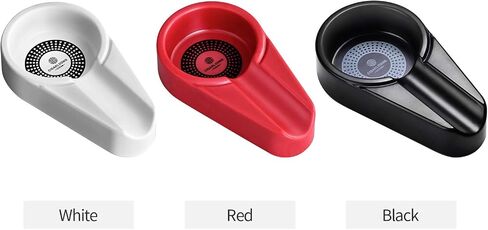 Cigar Ashtray Portable Cigarette Ash Tray for Indoor and Outdoor(Red) in Saudi Arabia