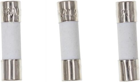 25 Pieces 10A 10 Amp 5 * 20mm 250V Fast Blow Ceramic Fuse in Kuwait