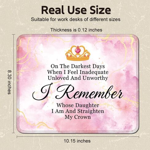 Queen Bee Square Mouse Pad, Non-Slip Rubber Base Mouse Mat for Office Home Work Game Study, Honey Bee Mouse Pad, Honey Bee Mouse Pad, Funny Office Mouse Pad for Man Woman Boss Coworker in Kuwait