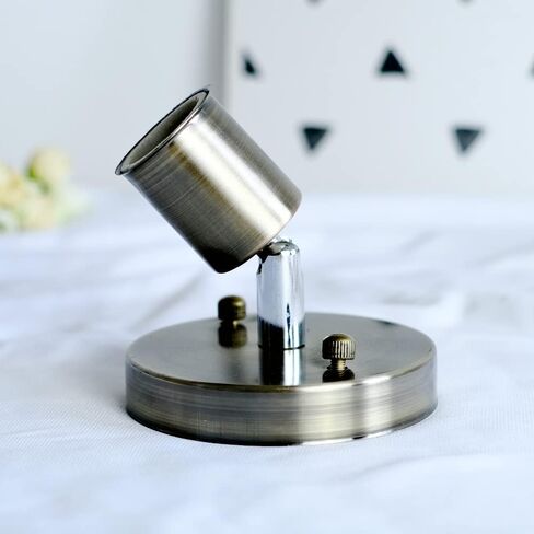 E26 180 Degree Modern Adjustable Ceiling Lamp Wall Mounted Light Bulb Holder Socket (White) in Saudi Arabia