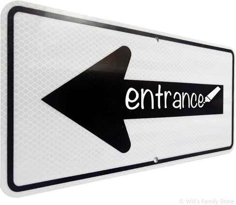 3M سهم سهم عاكس الأسهم السهم الأساسي السهم الأبيض على علامة حركة المرور الخضراء 12 × 6 بوصة in Kuwait