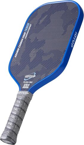 Thermoformed Pickleball Paddle,Kevlar Fiber & T700SC Carbon Fiber Pickleball Paddles,16MM High Performance Blue Camouflage Pickleball Paddle for Superior Control Power,USAPA Approved,1 Cover,1 Eraser in Saudi Arabia