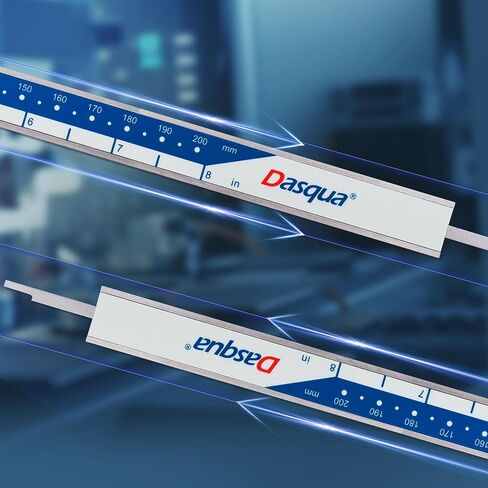 Dasqua Digital Caliper 6" IP54 Stainless Steel Water Resistant Caliper with Large LCD Display and Storage Case Precision Measuring Tool in Saudi Arabia
