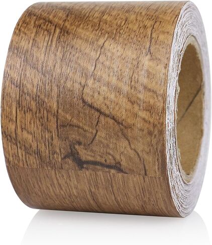 BOMEI PACK Wood Grain Repair Tape in Begonia Wood 2inch X 33ft,Self Adhesive Repair Patch for Furniture, Floors, Cabinets, Windows, Doors, RV, Home Decor and DIY Projects,2 Roll in Kuwait