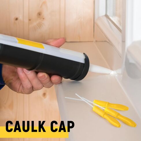 Gisafai 10 Pack Caulk Tube Caps Red Caulk Tube Sealer Caps Reusable Saver Caulking Covers Tool for Sealing and Preserving Open Caulking Tube in Saudi Arabia