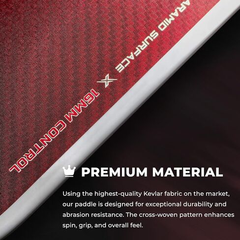 Pro Kevlar Pickleball Paddles, USAPA Approved Pickleball Thermoformed Racket, Premium Kevlar & Carbon Fiber Surface, 13mm Power & 16mm Control in Saudi Arabia