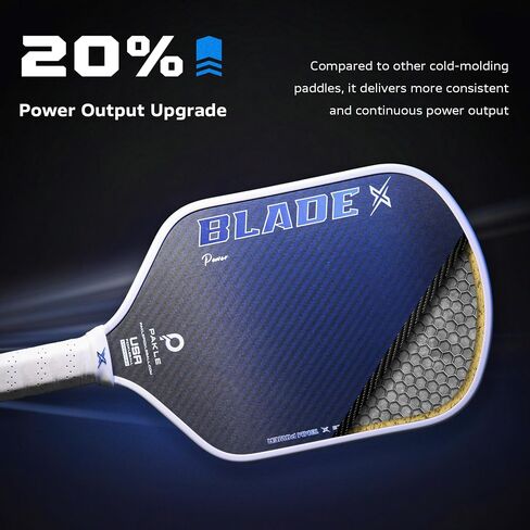 Pro Kevlar Pickleball Paddles ، USAPA المعتمد من مضرب Pickleball Thermoformed ، سطح Kevlar و Carbon Fiber ، طاقة 13 ملم والتحكم 16 مم in Saudi Arabia