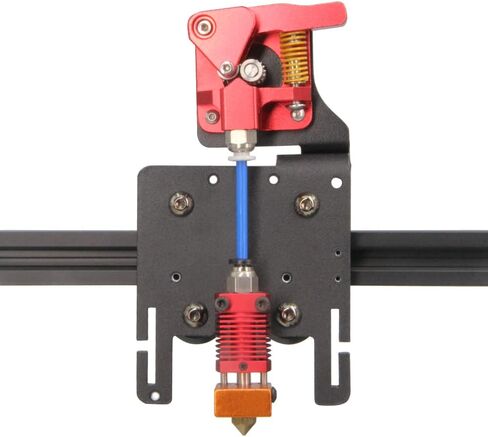 Upgrade Direct Dual Gear Extruder Support Plate Kit with Stepper Motor Easy Print Flexible Filament for Creality Ender 6 3D Printer (Plate+Dual Gear +Motor) in Saudi Arabia