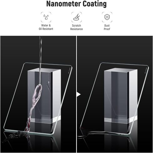 NEEWER 1/4 Black Diffusion Mist Dreamy Effect 4"x5.65" Cinema Square Filter (Rectangular) with HD Optical Glass Compatible with Tilta Compatible with SmallRig Matte Box for Cinematic Photo Videography in Kuwait