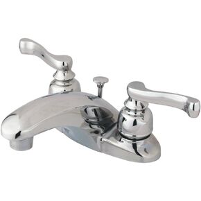 عناصر التصميم Americana EB191G Centerset Faucet مع مصفاة الشبكة ، والكروم المصقول 4 بوصة in Kuwait