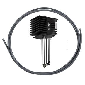Upgraded A1/A1 Mini 3D Printer Hotend Kit, with PTFE Tube 2.5mm ID×4mm OD, Length 2M, for Bambu lab A1, A1 Mini 3D Printer, Hot End Assembly 0.4mm Hardened Steel Nozzle, No Leakage and High Speed
