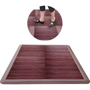 Dance Floor Tiles, Interlocking Dance Floor Tiles for Ballet, Tap, Jazz, and Irish Dance | Portable Dance Floor Tiles for Indoor Dance Flooring in Kuwait