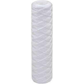 Tier1 20 Micron 10 Inch x 2.5 Inch | Compatible with Hyrdonix SWC-25-1020 | 6-Pack String Wound Whole House Sediment Water Filter Replacement Cartridge Home Water Filter